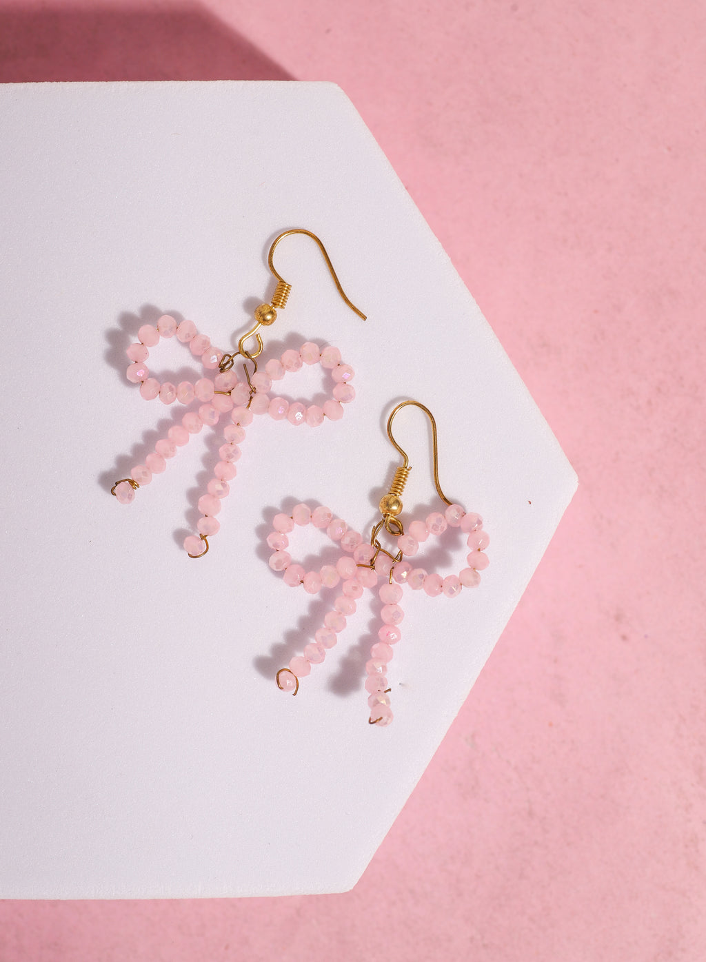 Beaded Bow Drops
