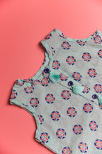 Sky Blue Petals (2 pc)
