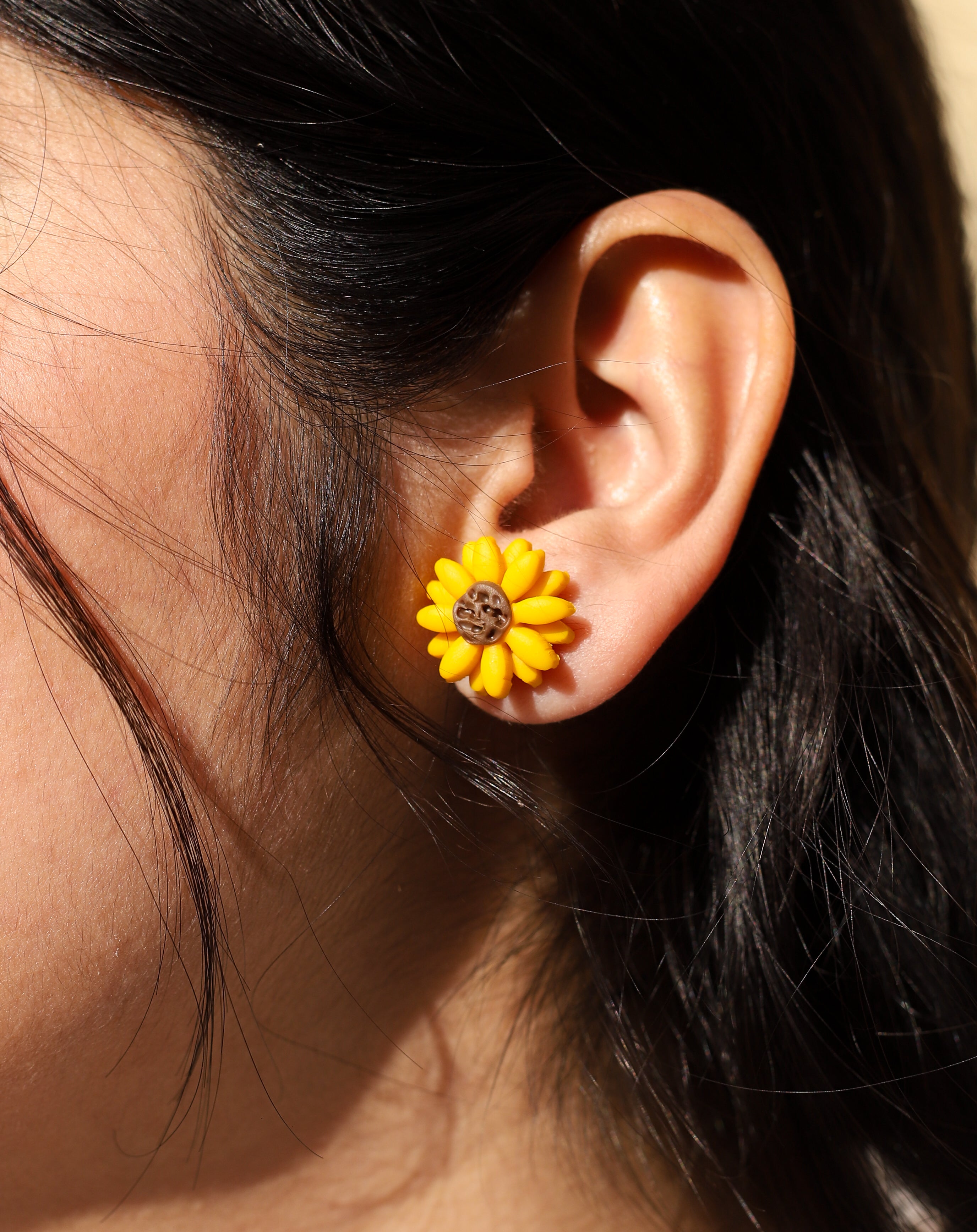 Sunflower Studs