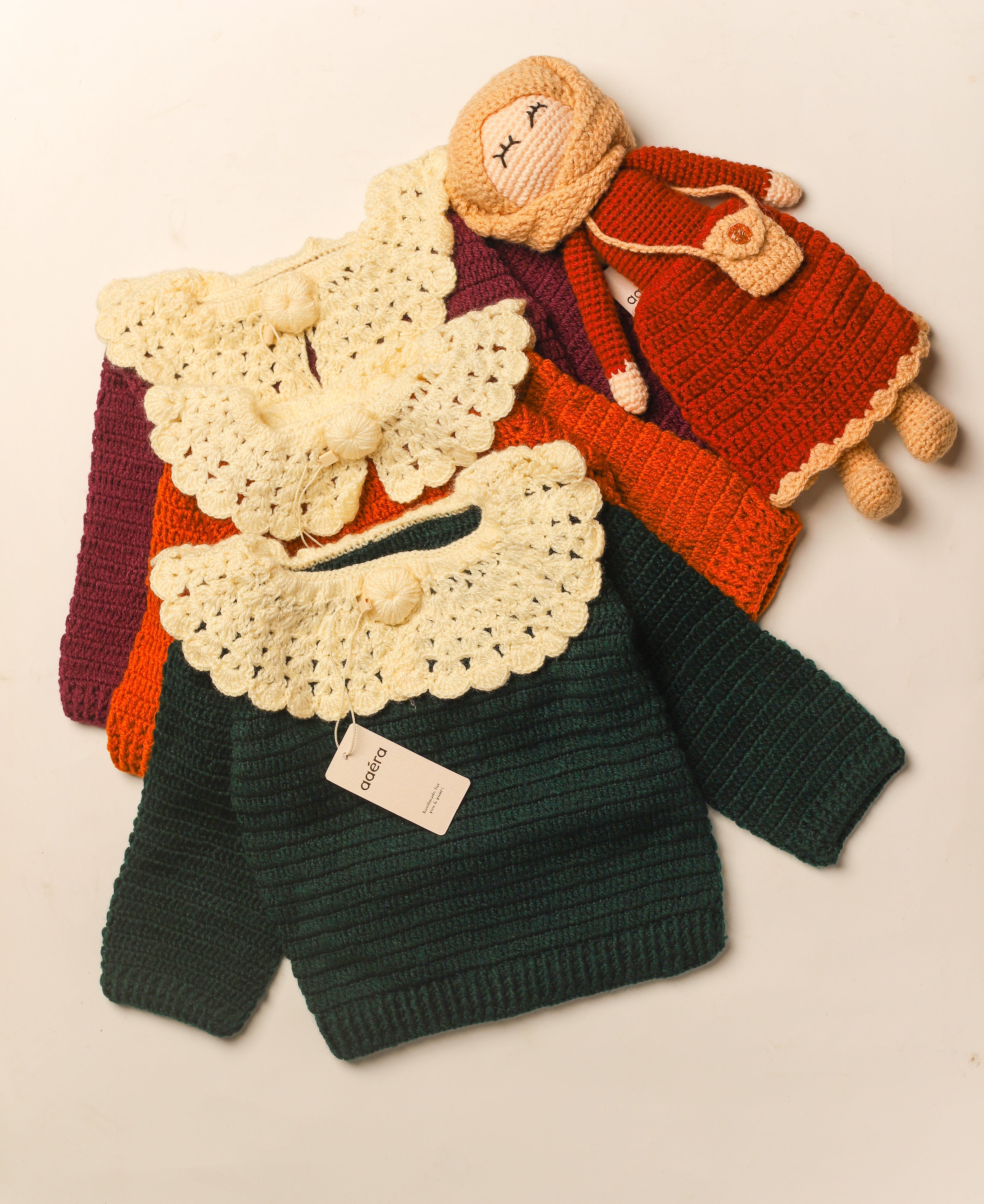 Frill Sweater - Mustard