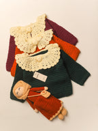 Frill Sweater - Bottle Green