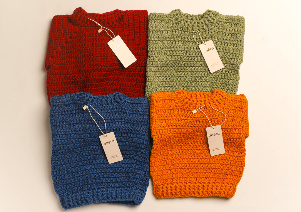 Solid Sweater - Sage green