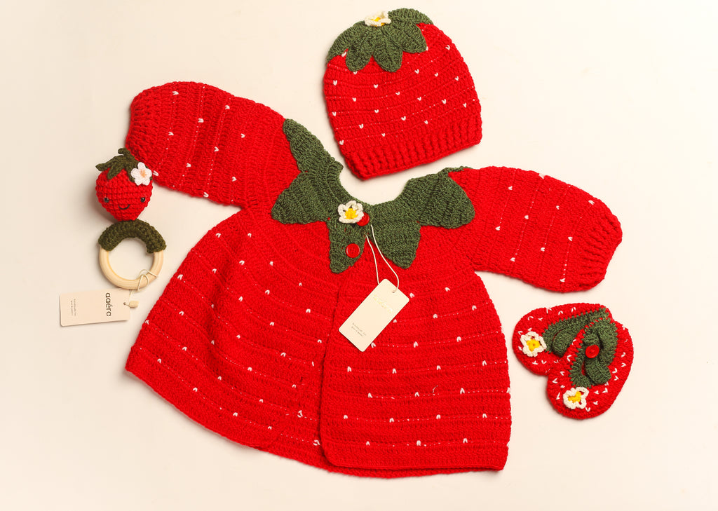 Strawberry Sweater Set