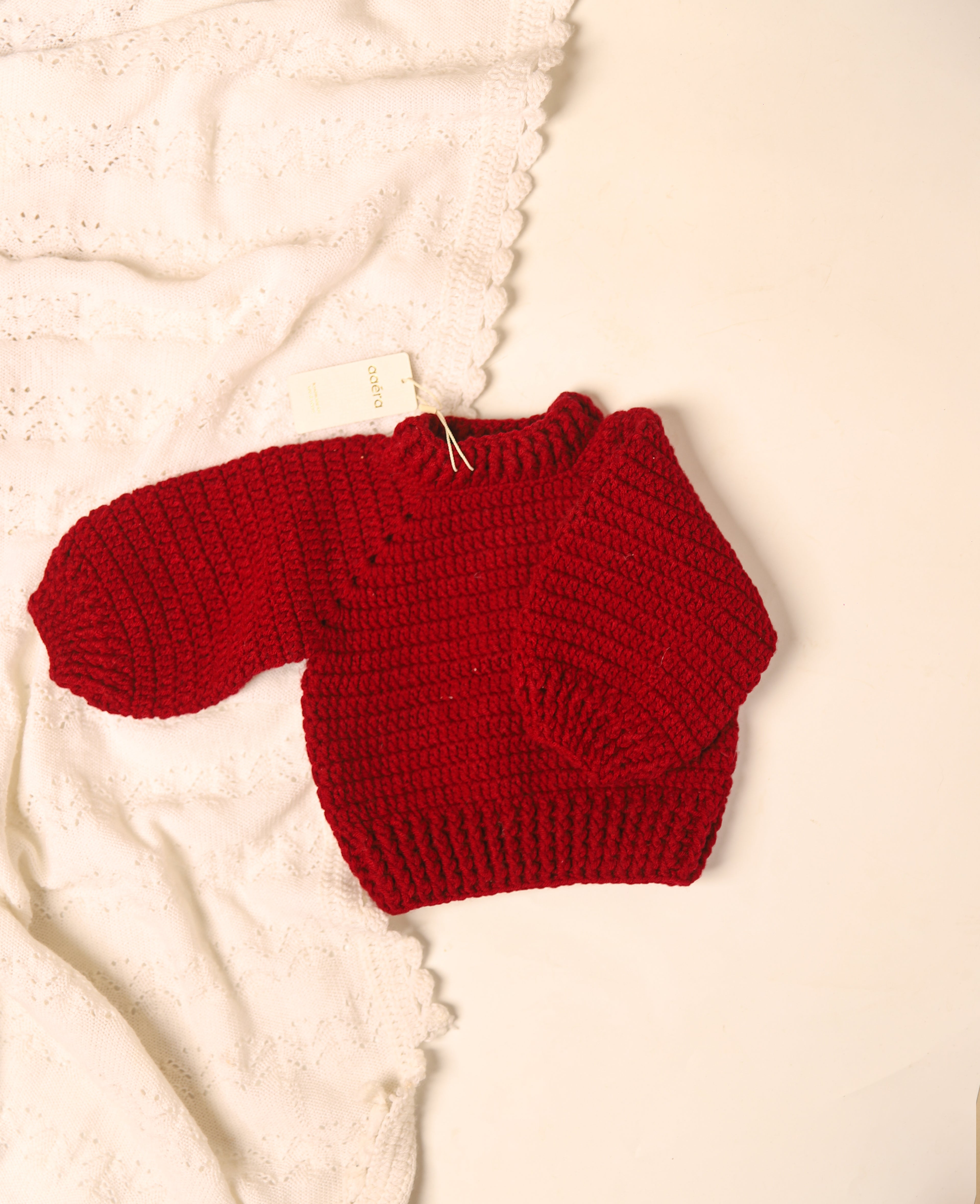 Solid Sweater - Navy blue