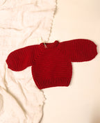 Solid Sweater - Maroon