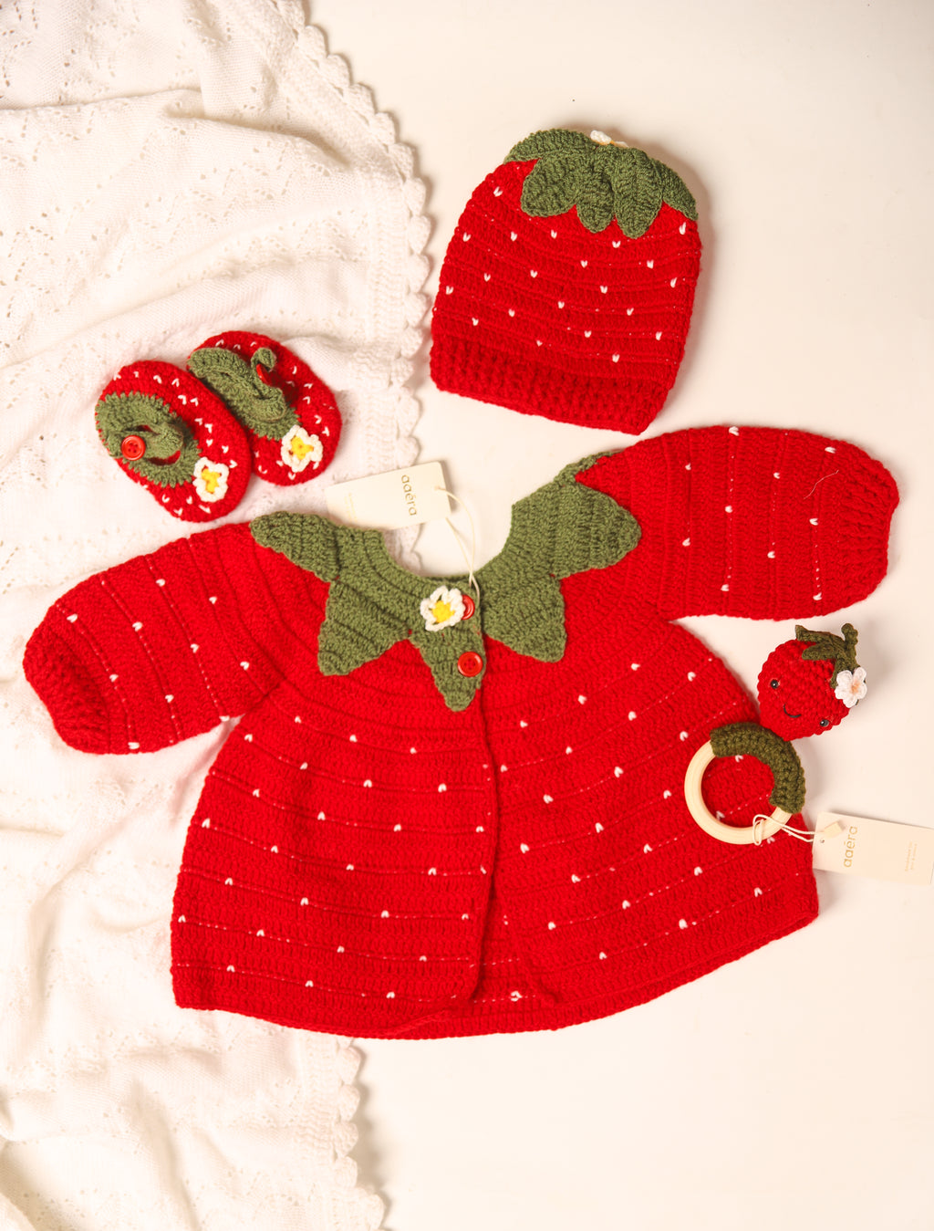 Strawberry Sweater Set