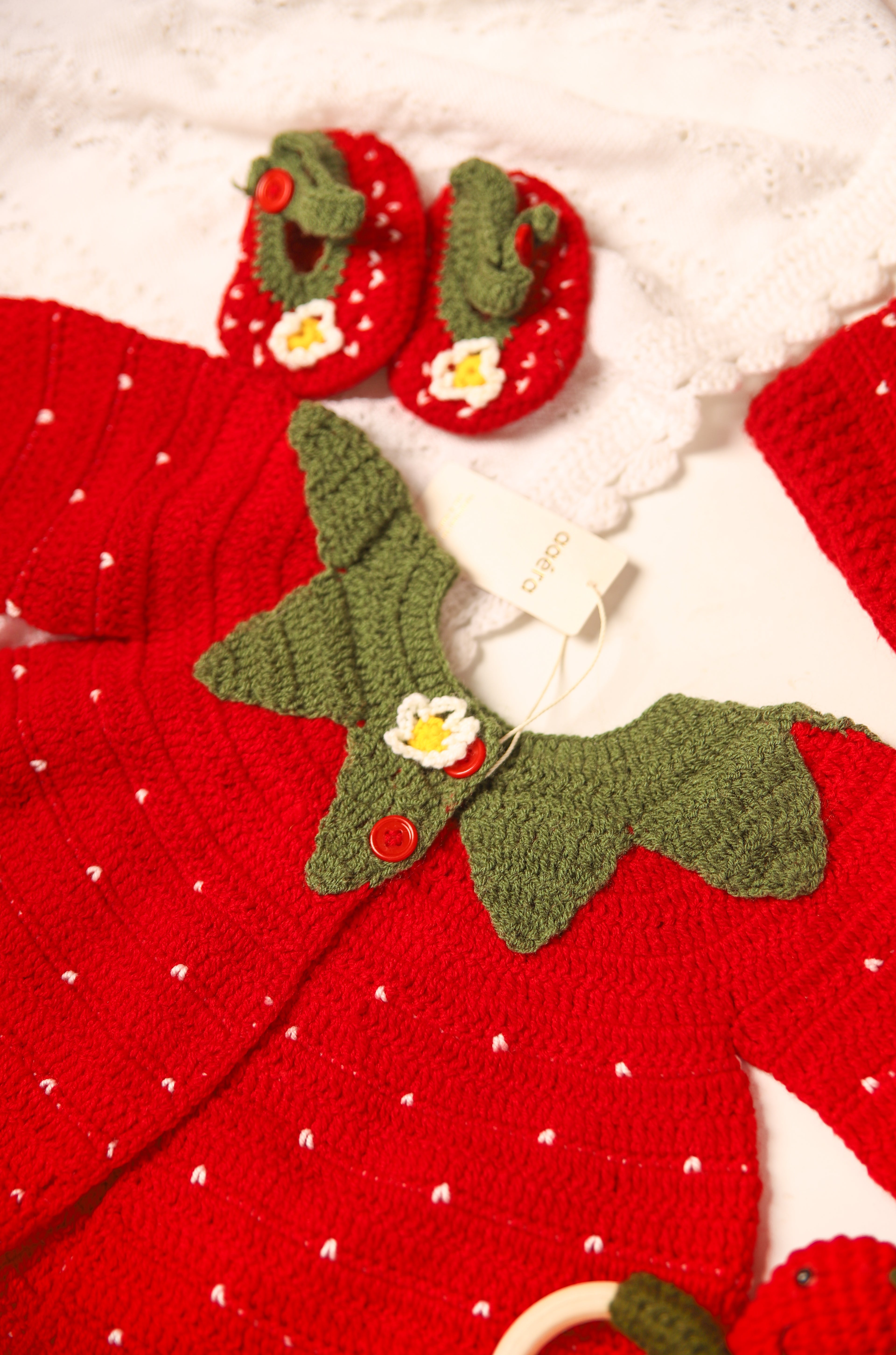 Strawberry Sweater Set