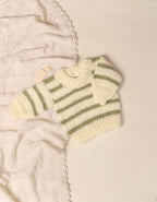 Striped Sweater - Sage Green