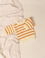 Striped Sweater - Mustard
