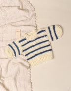 Striped Sweater - Sage Green