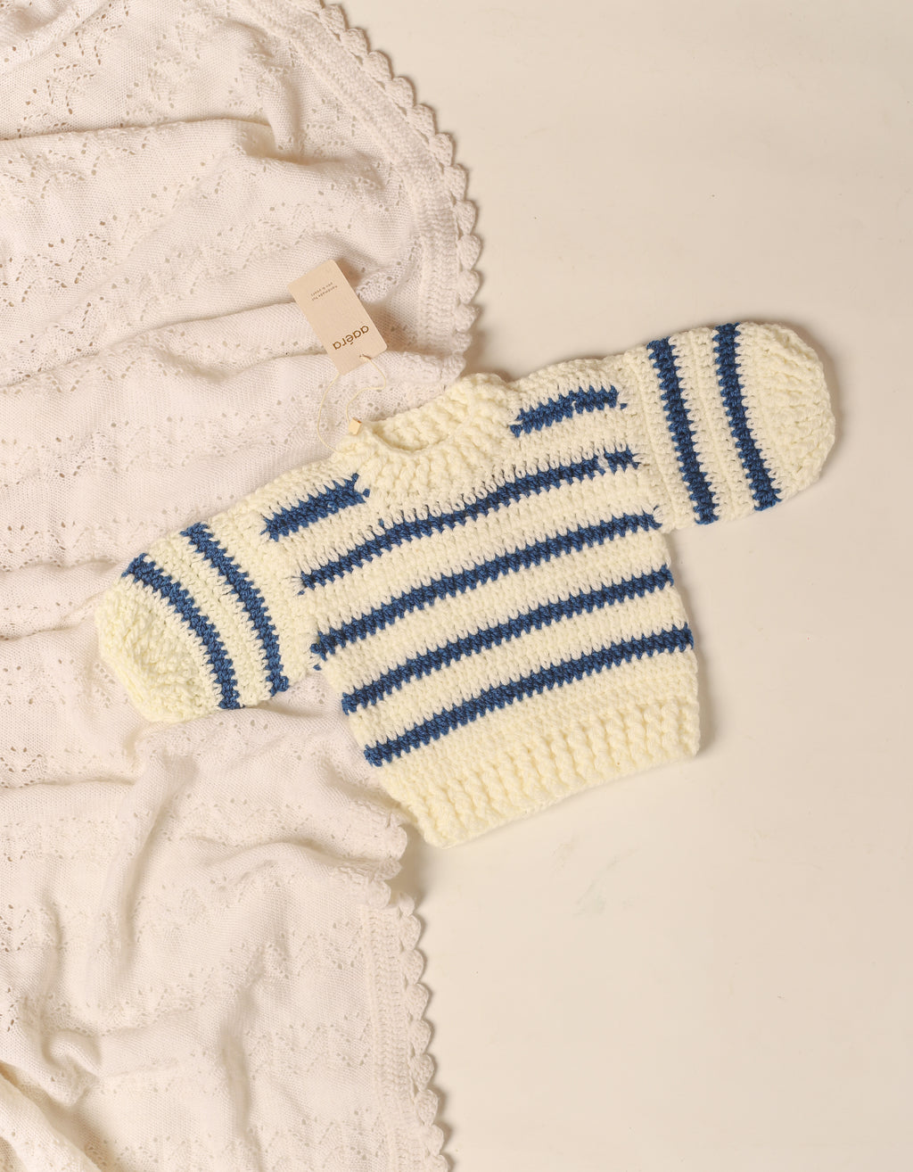 Striped Sweater - Maroon