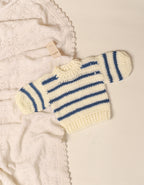 Striped Sweater - Maroon