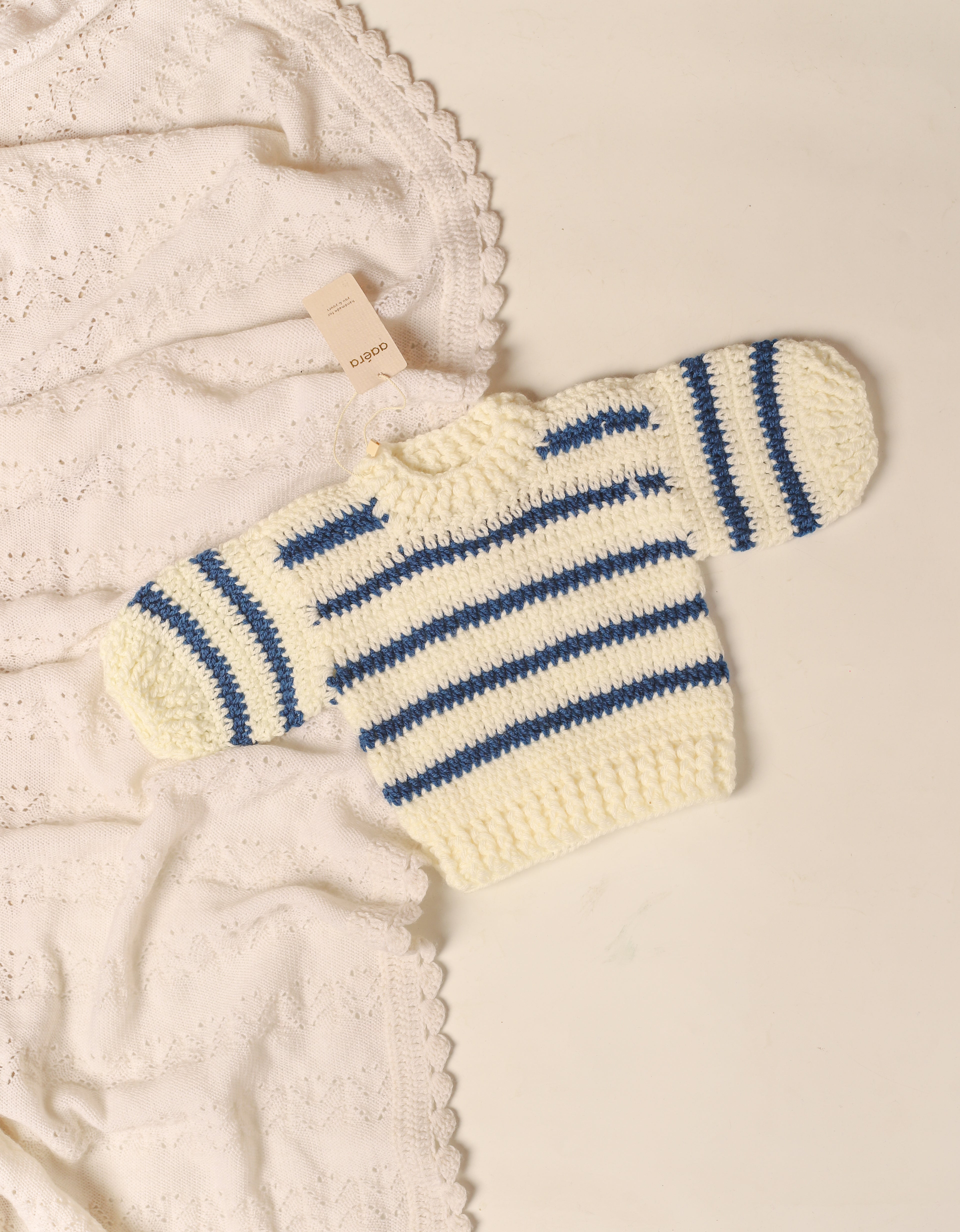 Striped Sweater - Mustard