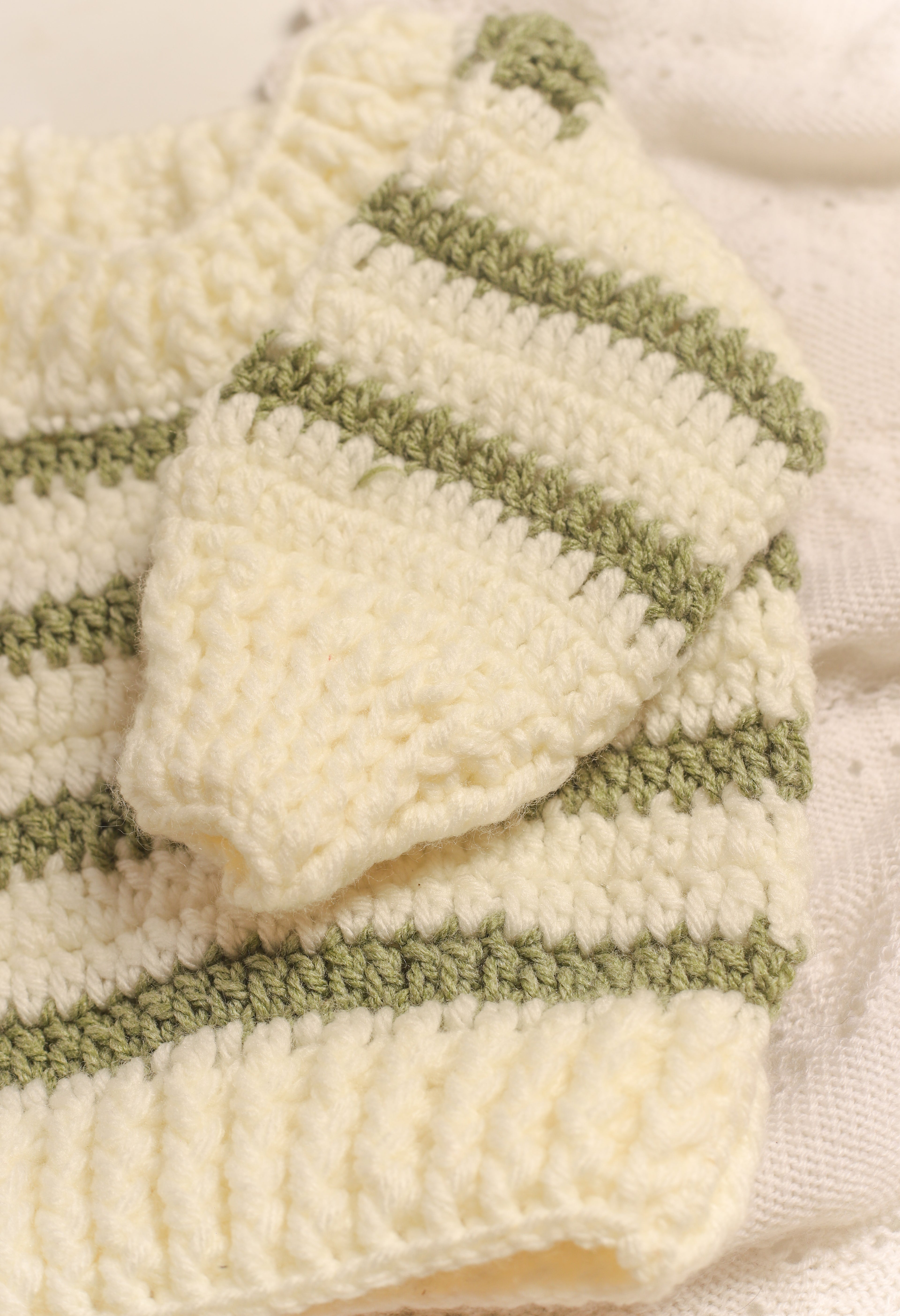 Striped Sweater - Mustard