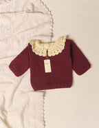 Frill Sweater - Mustard