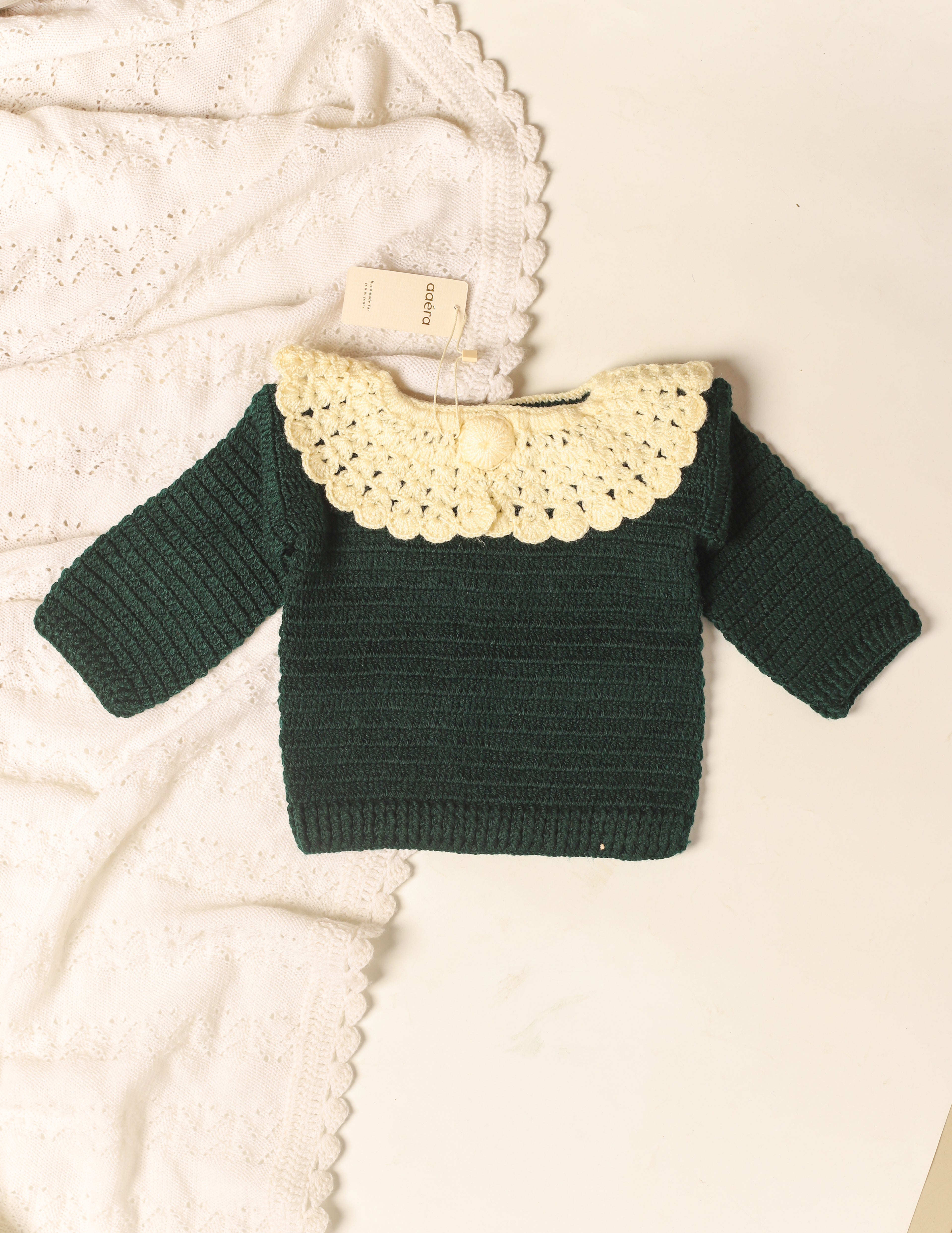 Frill Sweater - Mustard