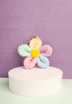 Multi Flower Keychain