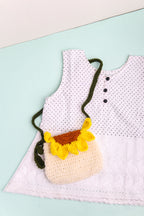Sunflower Crochet Bag