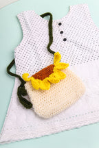 Sunflower Crochet Bag