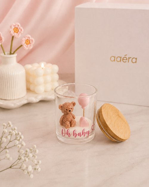 Baby Bear Candle